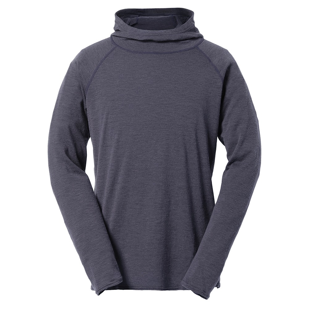 アクシーズクイン / AXESQUIN（アクシーズクイン） | Creare Merino 120 Hoodie / インディアインク 011155 アンダーウエア メンズ [25FW] 【五柱祭25AW 】