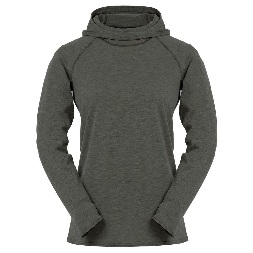 Women's Creare Merino 120 Hoodie / ダークシャドウ 011157 アンダーウエア メンズ [25FW]|アクシーズクイン / AXESQUIN