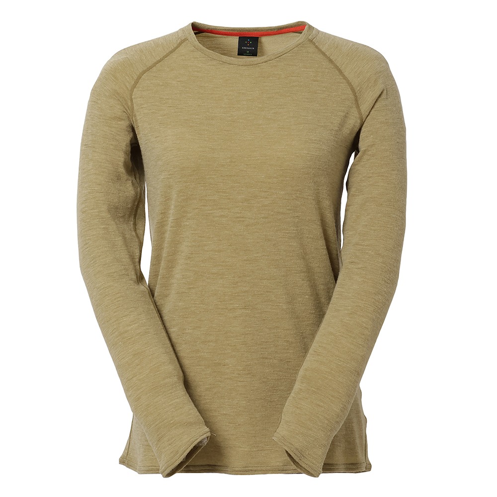 Women's Creare Merino 120 LS Tee / ボア 011158 アンダーウエア ウィメンズ [25FW] 【五柱祭25AW 】|アクシーズクイン / AXESQUIN