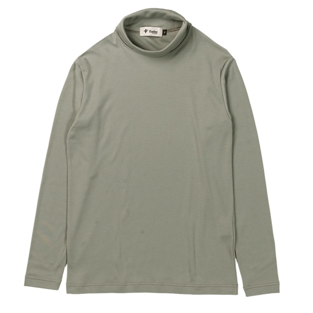 TSサーマルスムースハイネック / セージ TS Thermal Smooth High-neck 5115350 カットソー メンズ [25FW] 【ポイント10%還元】|フォックスファイヤー / Foxfire
