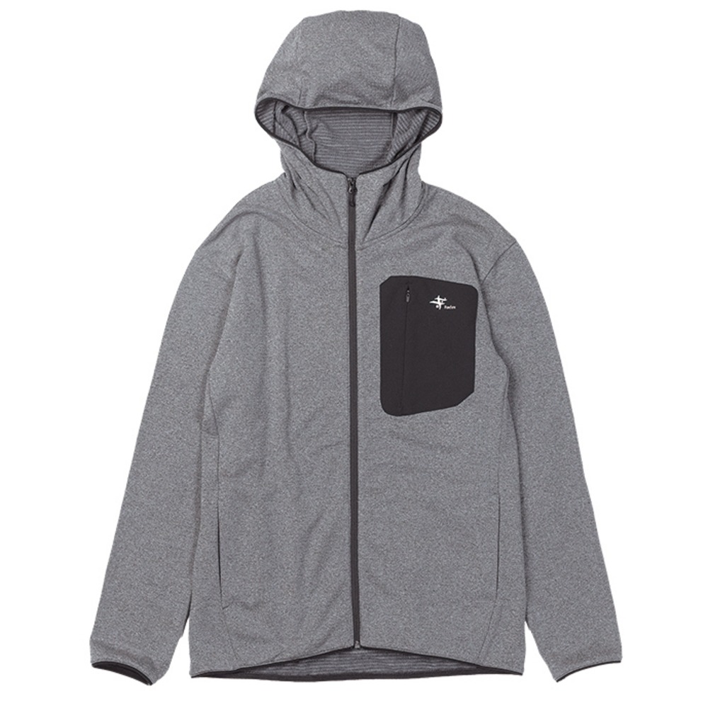 フォックスファイヤー / Foxfire（フォックスファイヤー） | グリッドウールフーディ / グレー Grid Wool Hoody 5115514 カットソー ユニセックス [25FW]