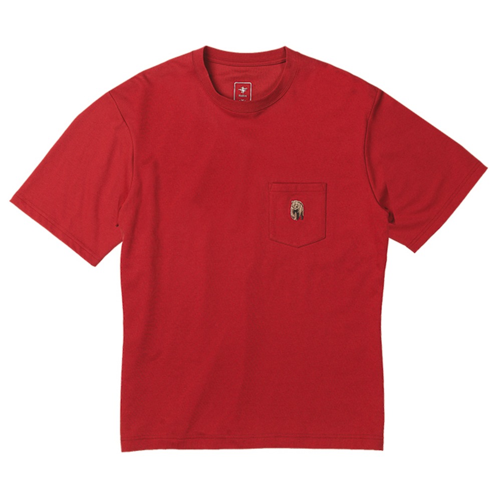 フォックスファイヤー / Foxfire（フォックスファイヤー） | TCベアポケットティーS/S / アイアンレッド TC Bear Pocket Tee S/S 5115516 カットソー メンズ [25FW]