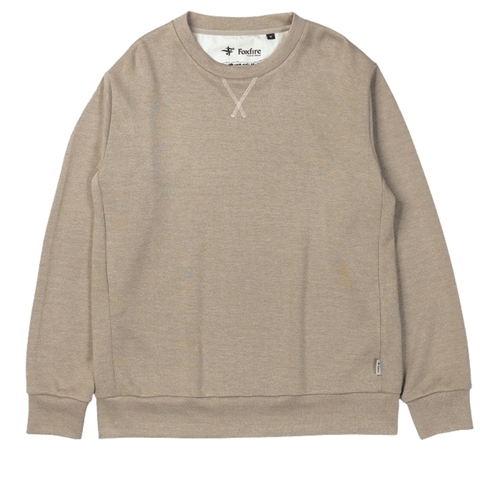 サーマルアゼクルー / サンド Thermal Aze Crew-neck 5115519 カットソー メンズ [25FW] 【ポイント10%還元】|フォックスファイヤー / Foxfire