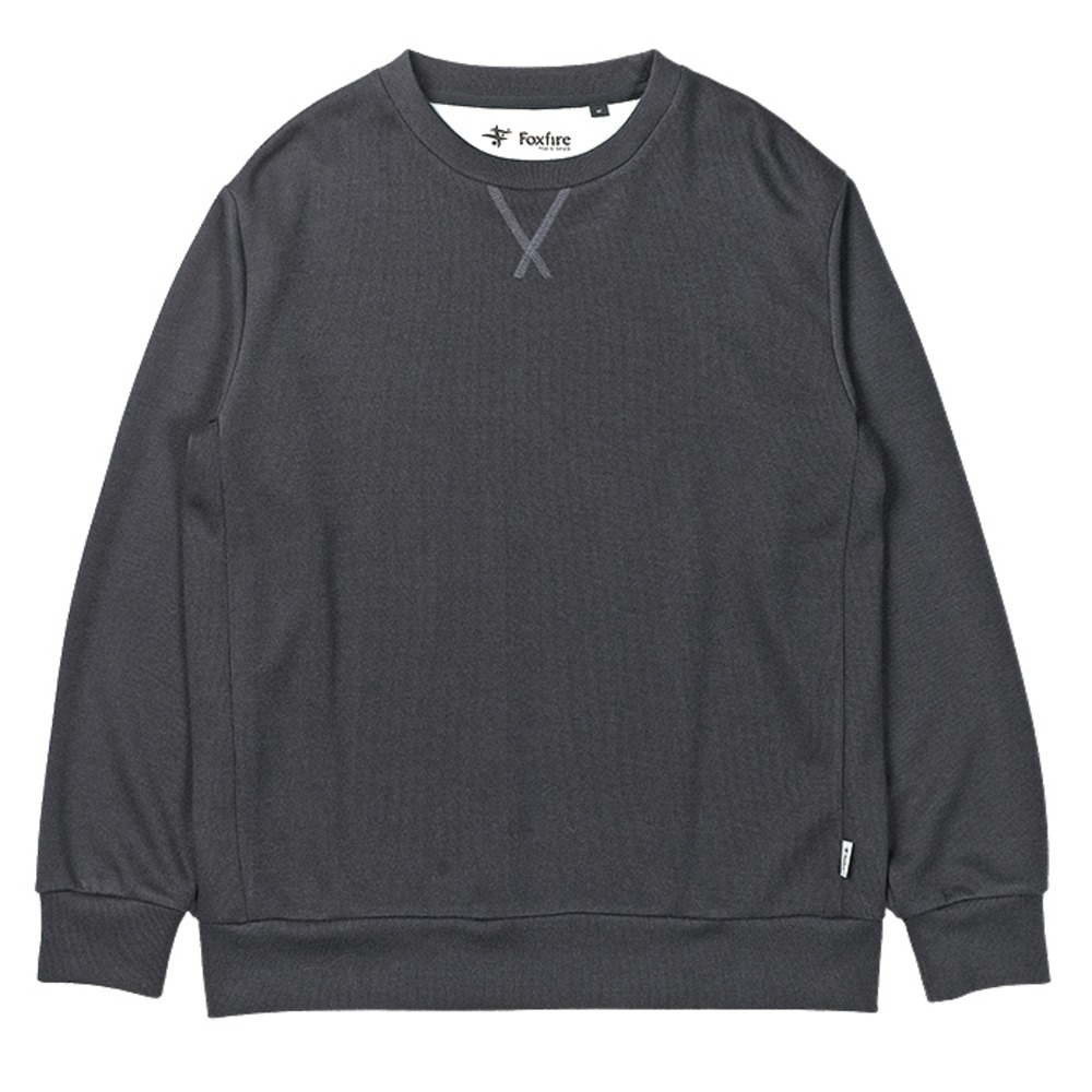 フォックスファイヤー / Foxfire（フォックスファイヤー） | サーマルアゼクルー / チャコール Thermal Aze Crew-neck 5115519 カットソー メンズ [25FW]