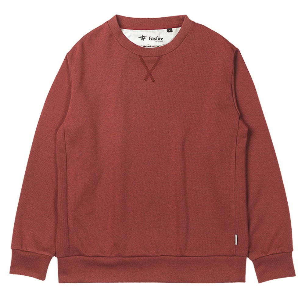 フォックスファイヤー / Foxfire（フォックスファイヤー） | サーマルアゼクルー / レッド Thermal Aze Crew-neck 5115519 カットソー メンズ [25FW]