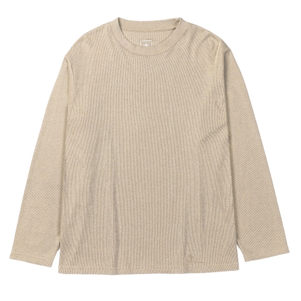 マイクロアゼクルー / サンド Micro Aze Crew-neck 5115520 カットソー メンズ [25FW] 【ポイント10%還元】|フォックスファイヤー / Foxfire