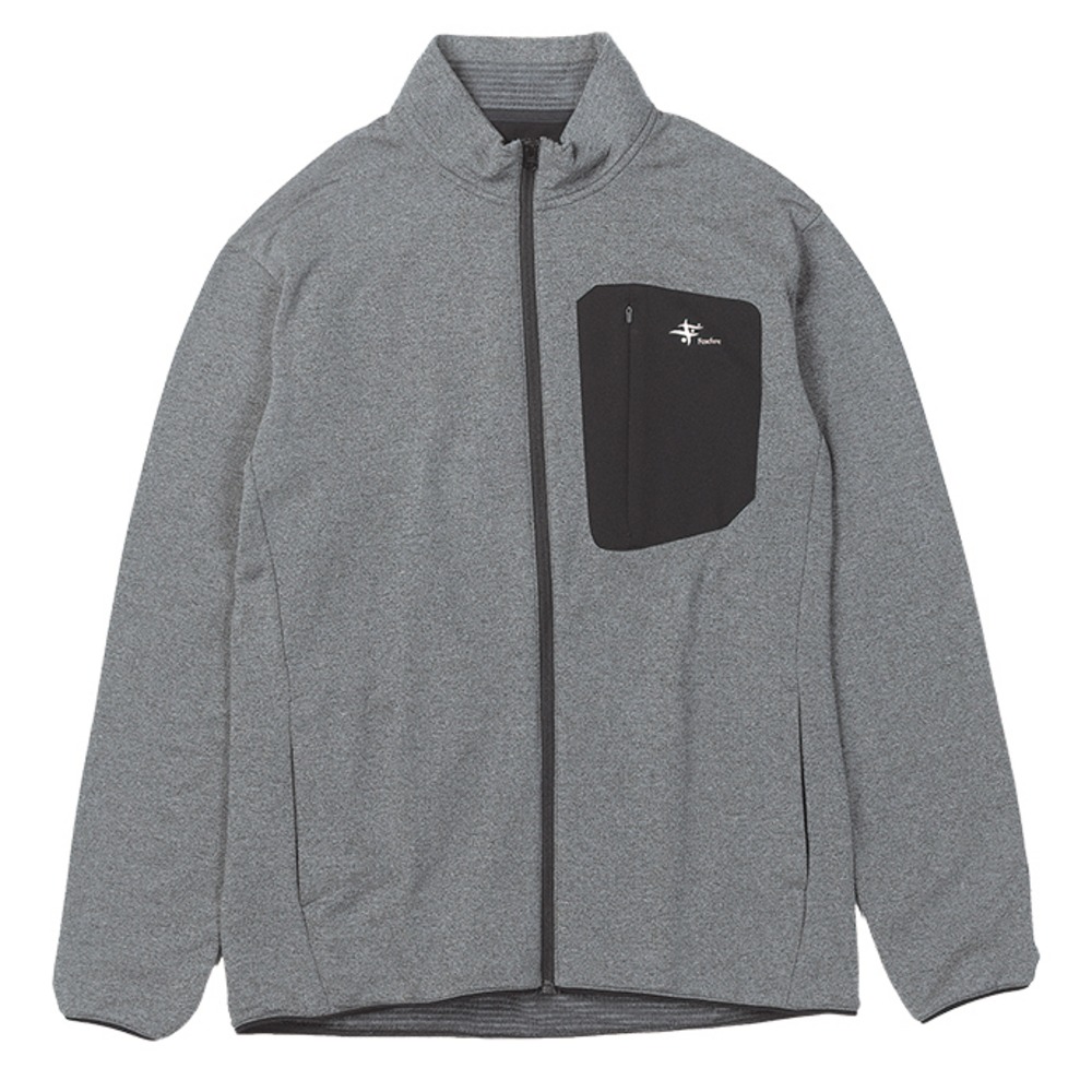 フォックスファイヤー / Foxfire（フォックスファイヤー） | グリッドウールフルジップ / グレー Grid Wool Full Zip 5115522 カットソー メンズ [25FW]