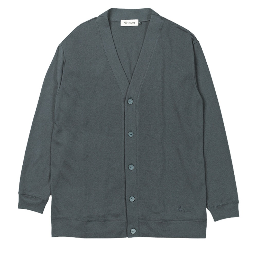 フォックスファイヤー / Foxfire（フォックスファイヤー） | マイクロアゼカーディガン / チャコール Micro Aze Cardigan 5115523 カットソー メンズ [25FW]
