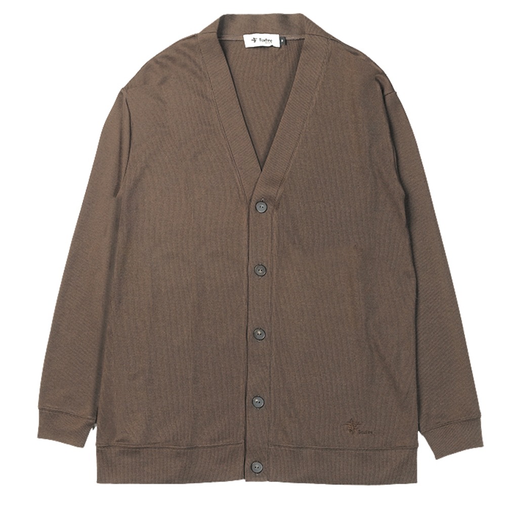 フォックスファイヤー / Foxfire（フォックスファイヤー） | マイクロアゼカーディガン / ブラウン Micro Aze Cardigan 5115523 カットソー メンズ [25FW]