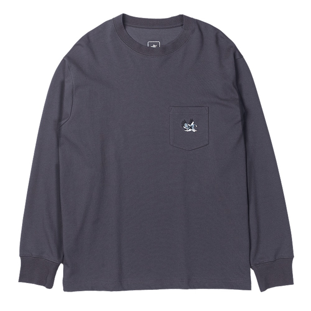 フォックスファイヤー / Foxfire（フォックスファイヤー） | 【クリアランス】 TCイーグルポケットティー / チャコール TC Eagle Pocket Tee 5115524 カットソー メンズ [25FW]