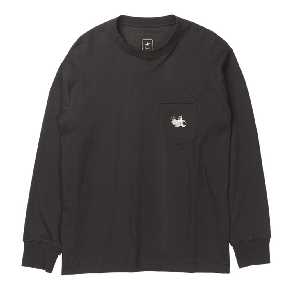 フォックスファイヤー / Foxfire（フォックスファイヤー） | 【クリアランス】 TCイーグルポケットティー / ブラック TC Eagle Pocket Tee 5115524 カットソー メンズ [25FW]
