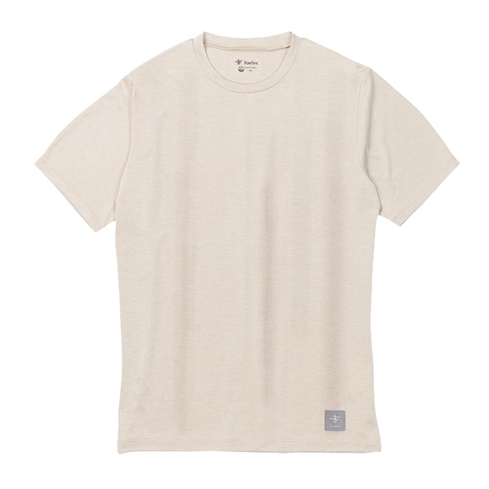 TS EXストレッチクルーS/S / サンド TS EX Stretch Crew-neck S/S 5215334 カットソー メンズ [25FW]|フォックスファイヤー / Foxfire