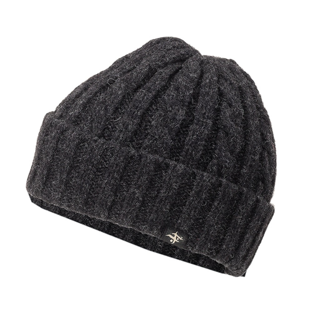BRITウールニットキャップ / チャコール BRIT Wool Knit Cap 5422542 帽子 ユニセックス [25FW]|フォックスファイヤー / Foxfire