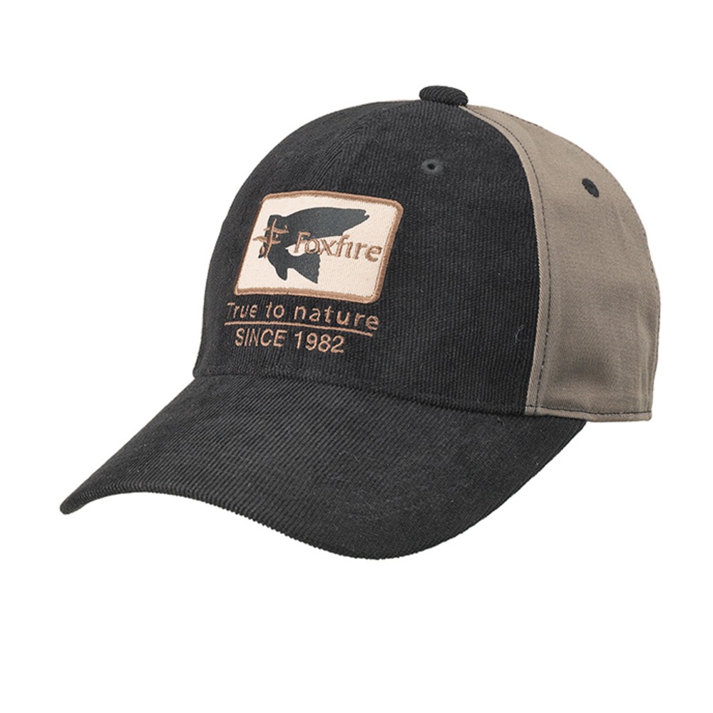 フォックスファイヤー / Foxfire（フォックスファイヤー） | コーデュロイTrue to natureキャップ / ブラック Corduroy True to nature Cap 5422543 帽子 ユニセックス [25FW]