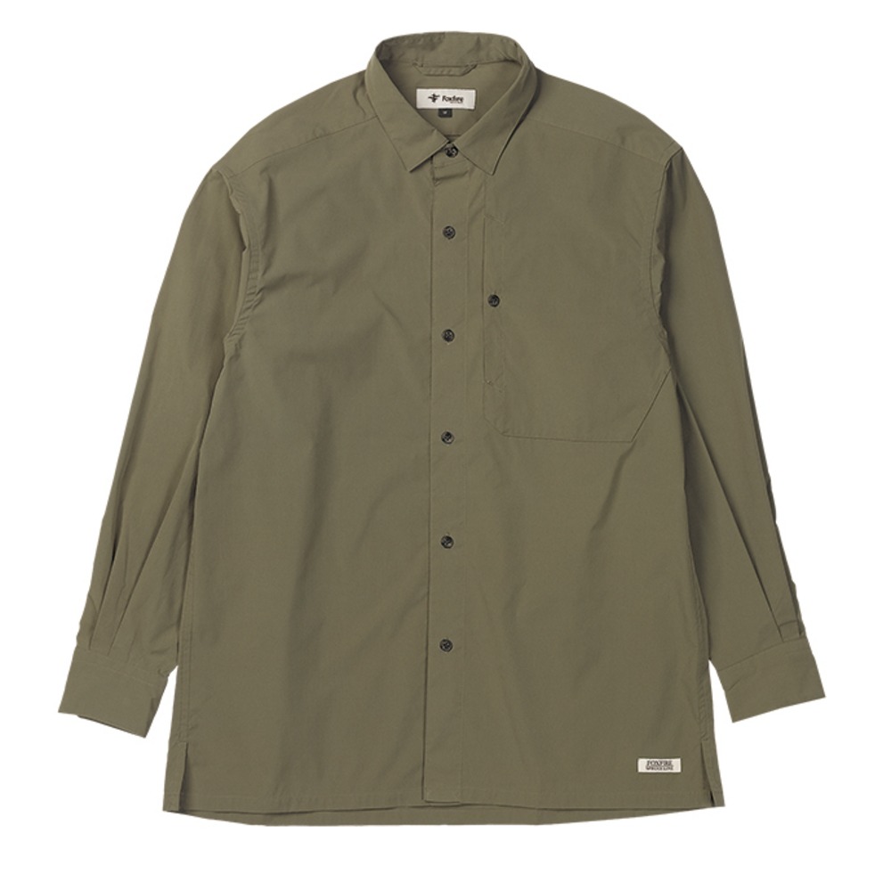 フォックスファイヤー / Foxfire（フォックスファイヤー） | TSアロードライタイプライターシャツ / オリーブ TS Arrow Dry Typewriter Shirt 6112570 シャツ メンズ [25FW]