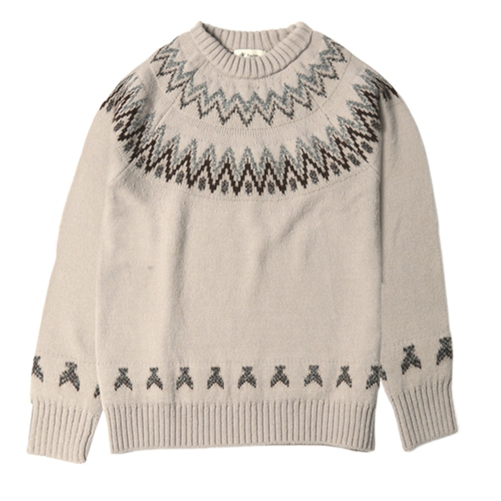 フォックスファイヤー / Foxfire（フォックスファイヤー） | フィッシングノルディックセーター / ウォームグレー Fishing Nordic Sweater 6115562 カットソー メンズ [25FW]