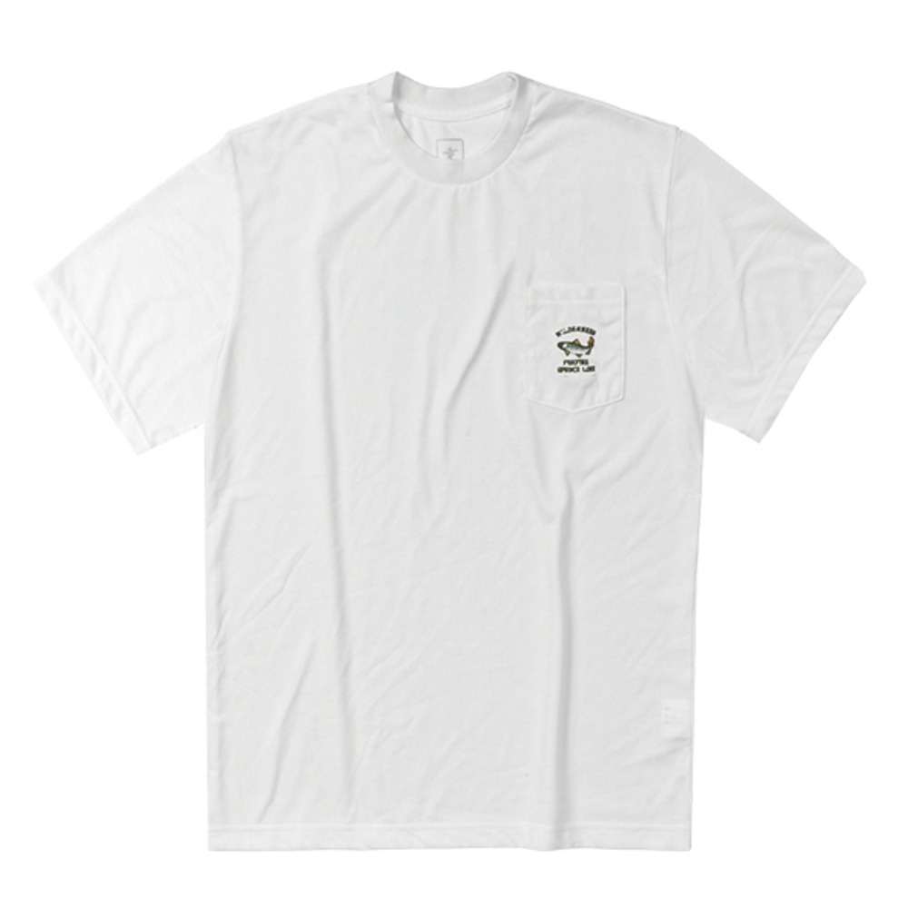 TSアロードライヤマメティーS/S / オフホワイト TS Arrow Dry Yamame Tee S/S 6115574 カットソー メンズ [25FW]|フォックスファイヤー / Foxfire