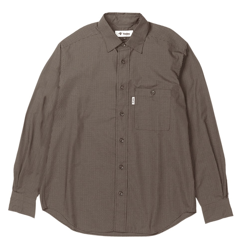 フォックスファイヤー / Foxfire（フォックスファイヤー） | ポプリンチェックシャツ / ベージュ Poplin Check Shirt 7312548 シャツ メンズ [25FW]
