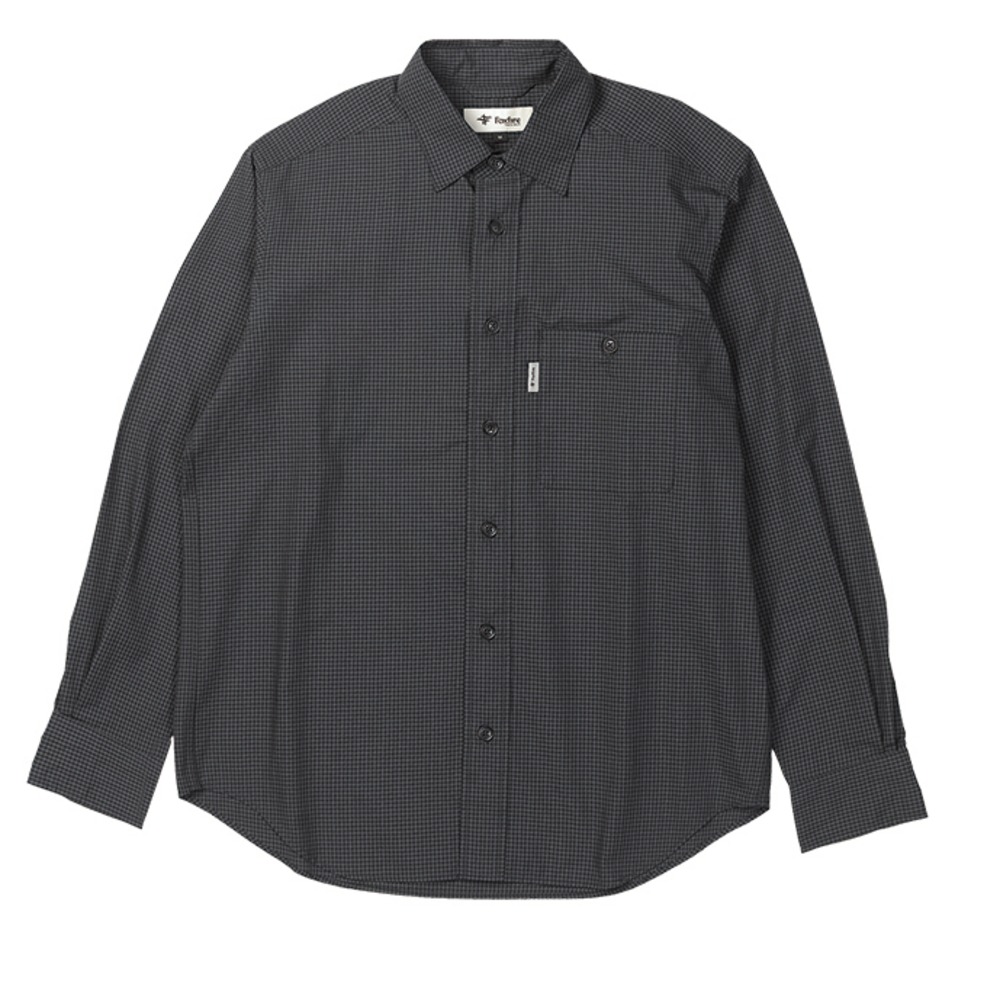 フォックスファイヤー / Foxfire（フォックスファイヤー） | ポプリンチェックシャツ / ネイビー Poplin Check Shirt 7312548 シャツ メンズ [25FW]