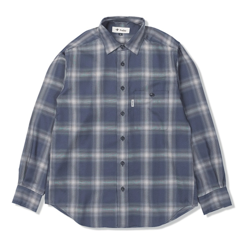 フォックスファイヤー / Foxfire（フォックスファイヤー） | オンブレーチェックシャツ / パープル Ombre Check Shirt 7312549 シャツ メンズ [25FW]