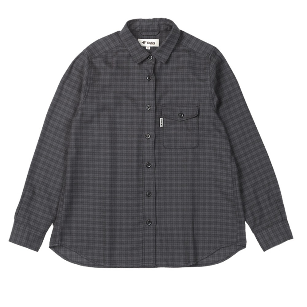 フォックスファイヤー / Foxfire（フォックスファイヤー） | TSシャドーチェックシャツ / ネイビー TS Shadow Check Shirt 8112576 シャツ レディース [25FW]