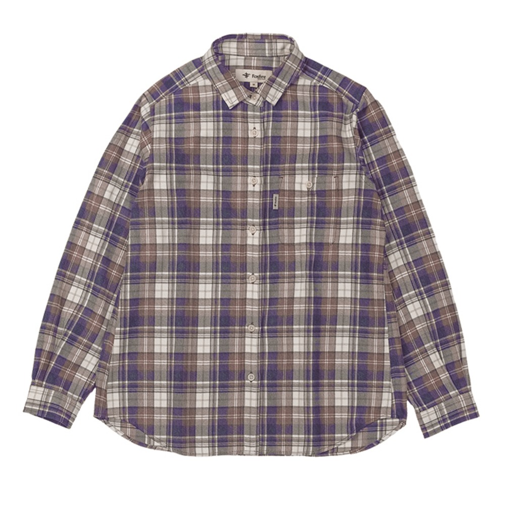 フォックスファイヤー / Foxfire（フォックスファイヤー） | TSメランジチェックシャツ / アイボリー TS Melange Check Shirt 8112577 シャツ レディース [25FW]