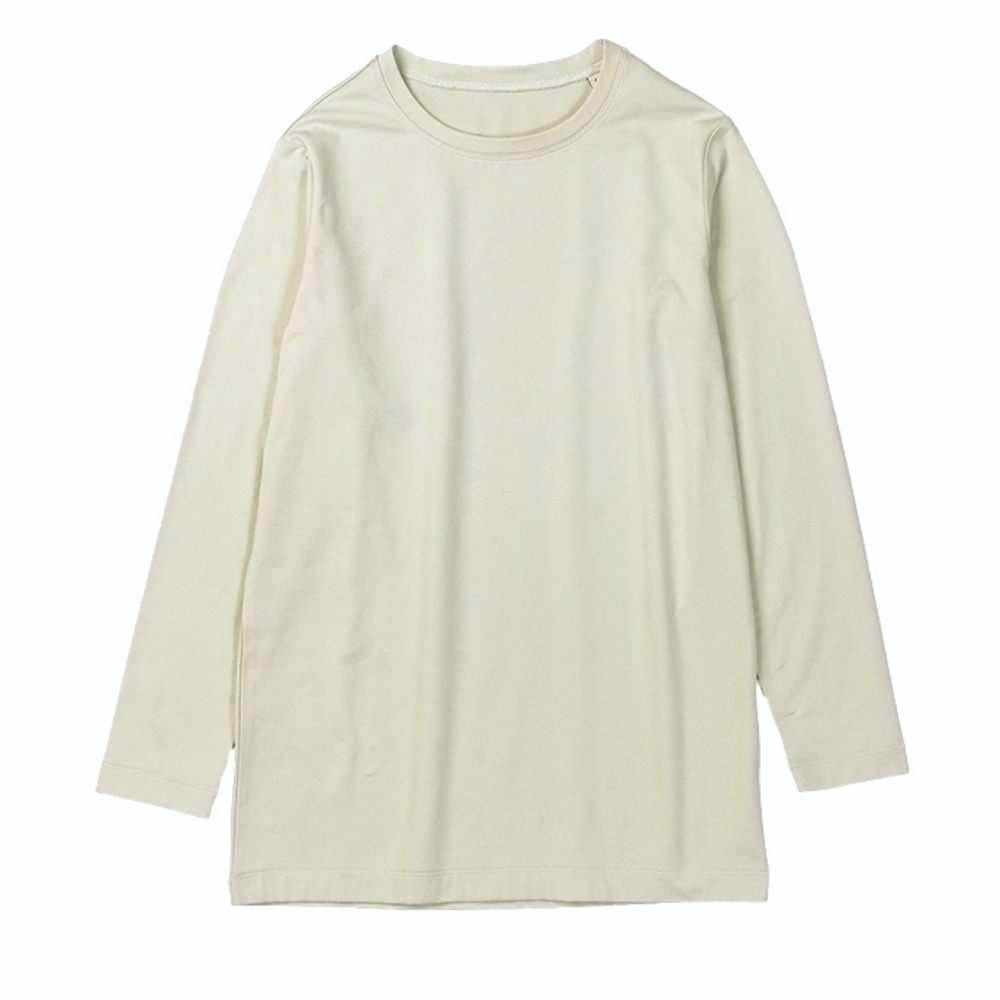 TS EXストレッチウォームクルー / グラナイトサンド TS EX Stretch Warm Crew-neck 8115238 カットソー レディース [25FW]|フォックスファイヤー / Foxfire