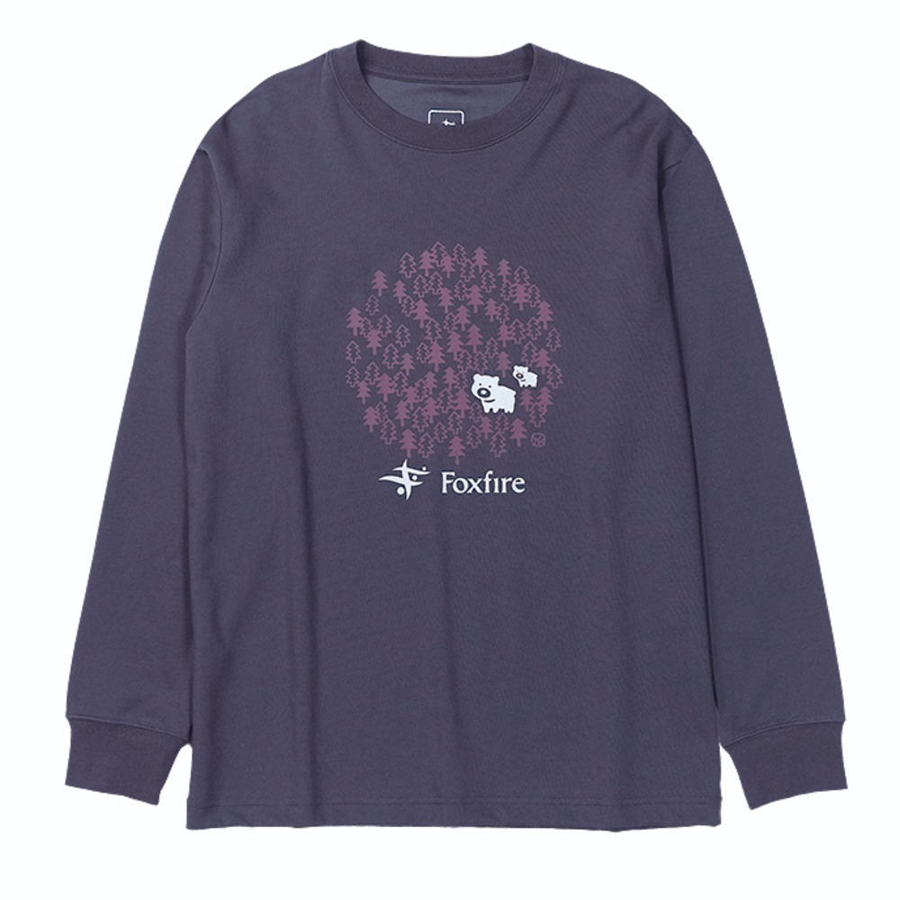 フォックスファイヤー / Foxfire（フォックスファイヤー） | 【クリアランス】 TCベアフォレストティー / チャコール TC Bear Forest Tee 8115557 カットソー レディース [25FW]