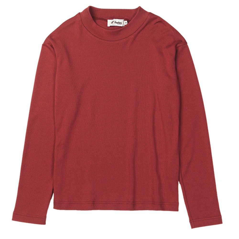 フォックスファイヤー / Foxfire（フォックスファイヤー） | マイクロアゼモックネック / レッド Micro Aze Mock-neck 8115558 カットソー レディース [25FW]