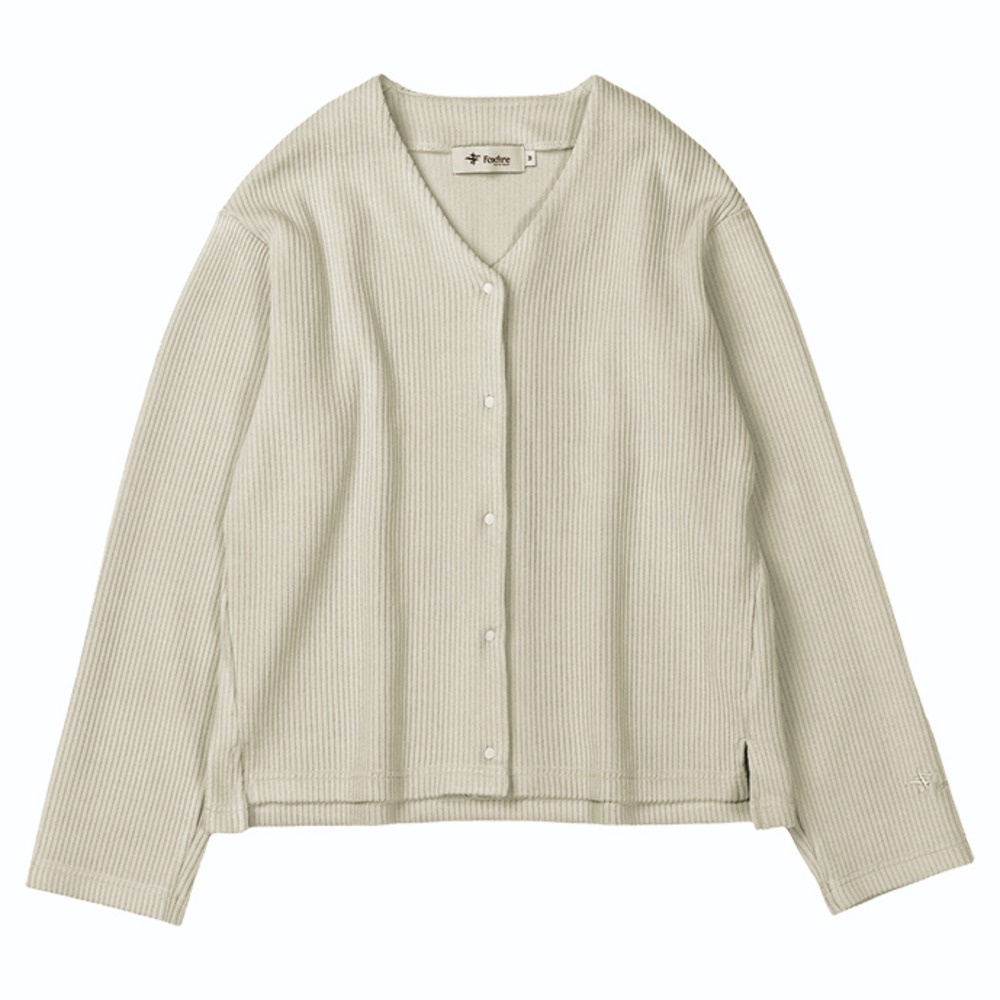 フォックスファイヤー / Foxfire（フォックスファイヤー） | コーデュロイカーディガン / アイボリー Corduroy Cardigan 8115562 カットソー レディース [25FW]