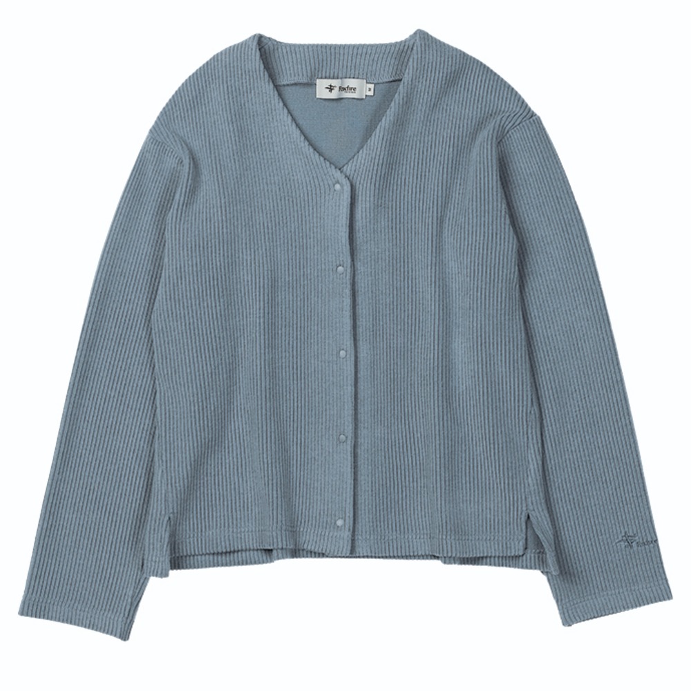フォックスファイヤー / Foxfire（フォックスファイヤー） | コーデュロイカーディガン / ライトブルー Corduroy Cardigan 8115562 カットソー レディース [25FW]