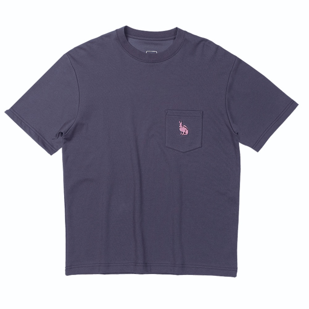 TCウサギポケットティーS/S / チャコール TC Rabit Pocket Tee S/S 8115565 カットソー レディース [25FW]|フォックスファイヤー / Foxfire