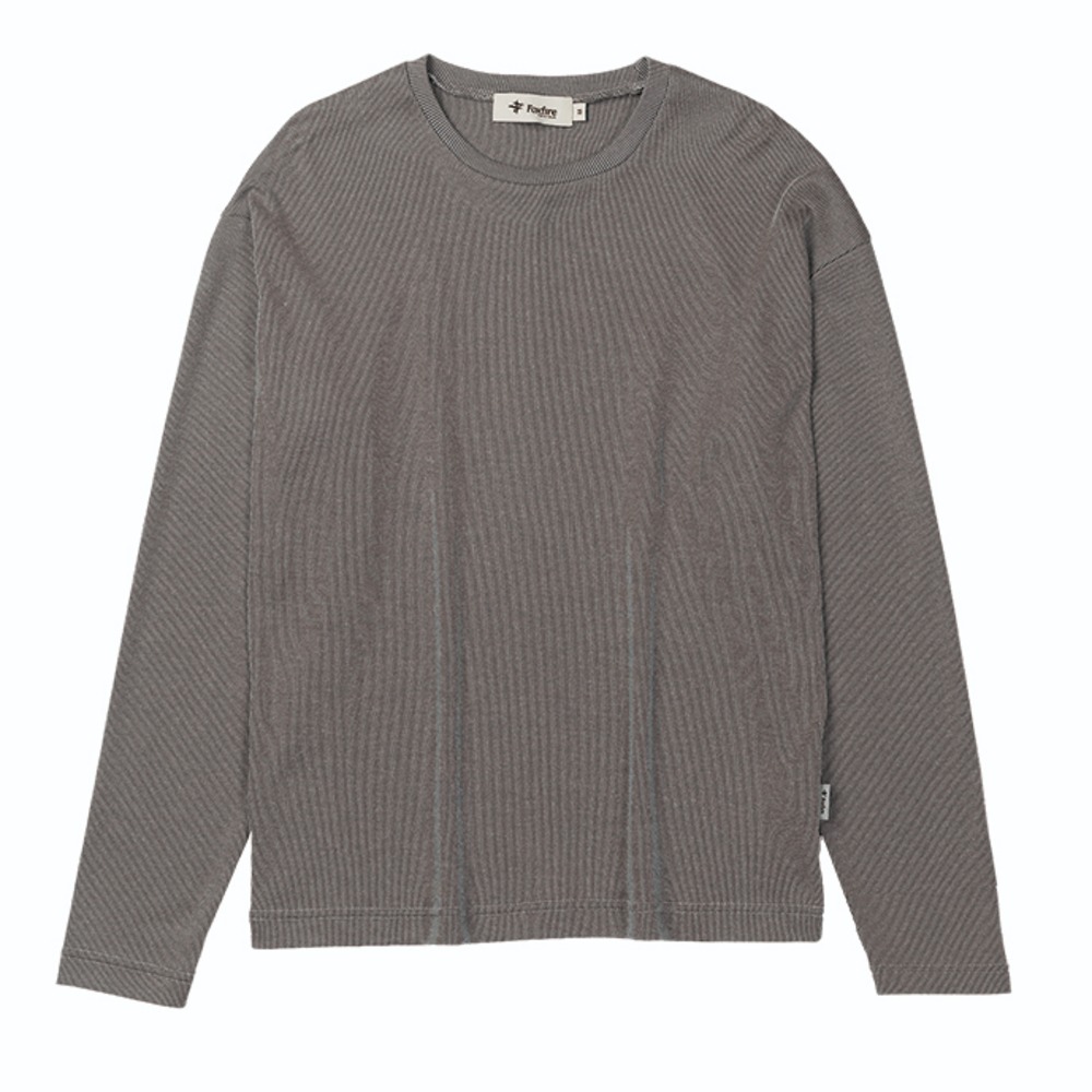 フォックスファイヤー / Foxfire（フォックスファイヤー） | マイクロアゼリラックスクルー / グレー Micro Aze Relax Crew-neck 8115568 カットソー レディース [25FW]