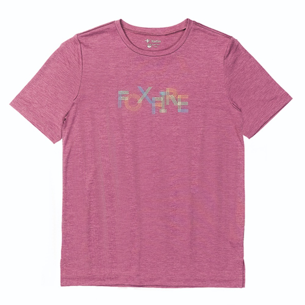 フォックスファイヤー / Foxfire（フォックスファイヤー） | TS EXストレッチロゴティーS/S / オールドローズ TS EX Stretch Logo Tee S/S 8215249 カットソー レディース [25FW]