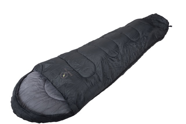 BreezeTime ブリーズタイム ぶりーずたいむ | マミーシュラフ 寝袋 スリーピングバッグ 収納袋付 マミー型 グレー sleeping bag アウトドア キャンプ 災害 防災 来客用