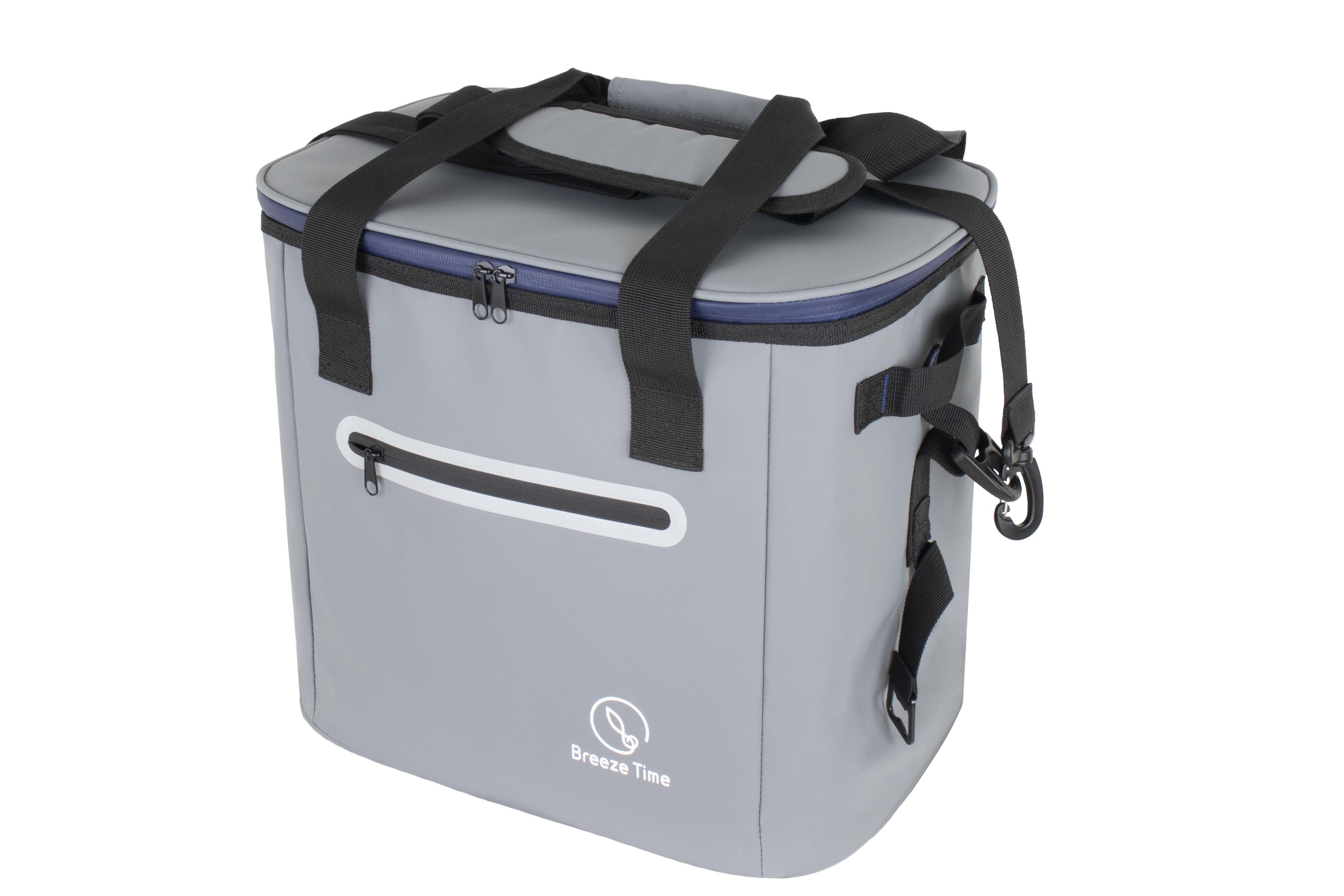 BreezeTime ブリーズタイム ぶりーずたいむ | BreezeTime ソフトクーラーバッグ / グレー クーラーボックス アウトドア キャンプ バーベキュー 日本製