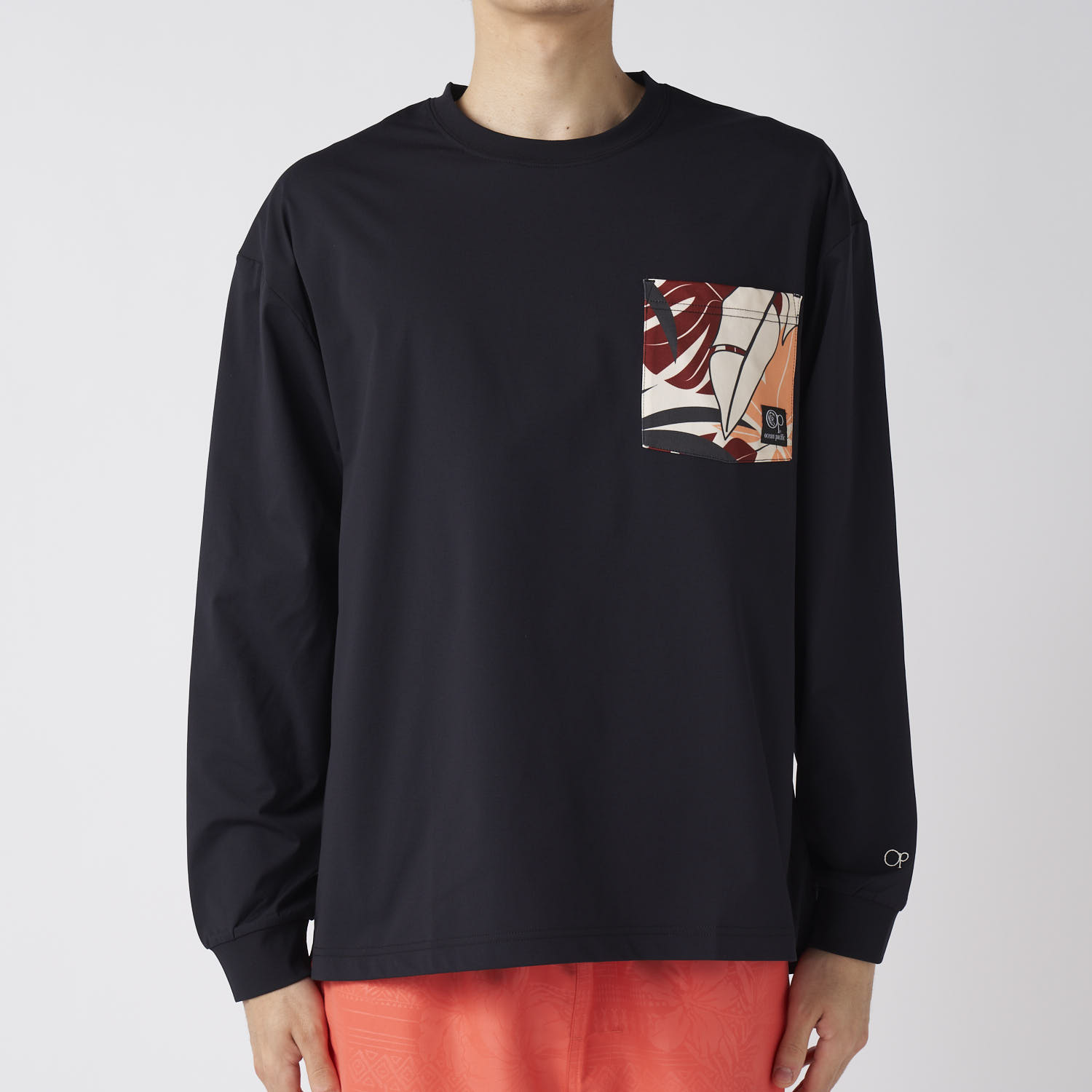 オーシャンパシフィック / OCEAN PACIFIC（オーシャンパシフィック） | ナガソデＵＶＴシャツ / ブラック 515468-BK ナガソデＵＶＴシャツ メンズ 