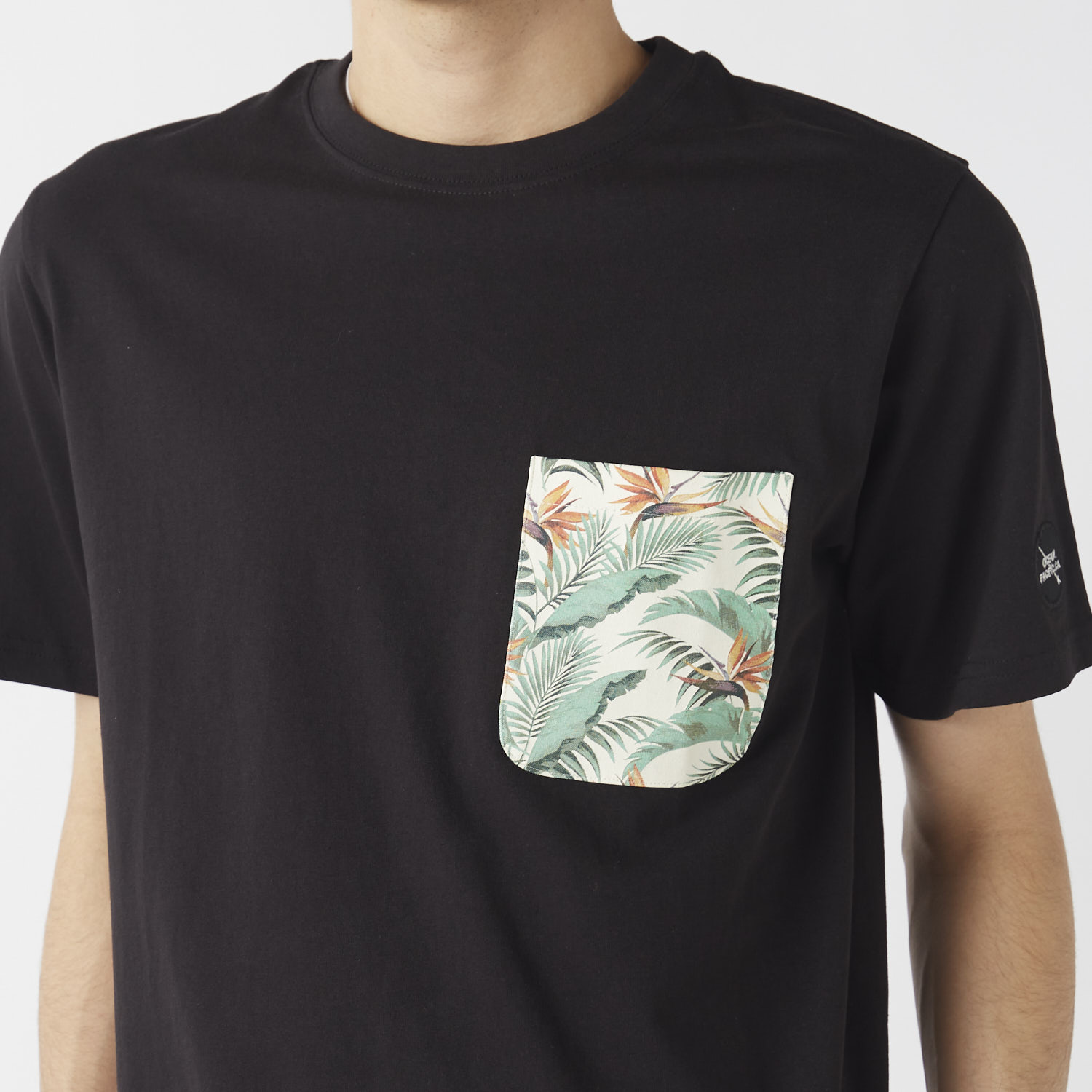 ハンソデＴシャツ / ブラック 515525-BK ハンソデＴシャツ メンズ|オーシャンパシフィック / OCEAN PACIFIC