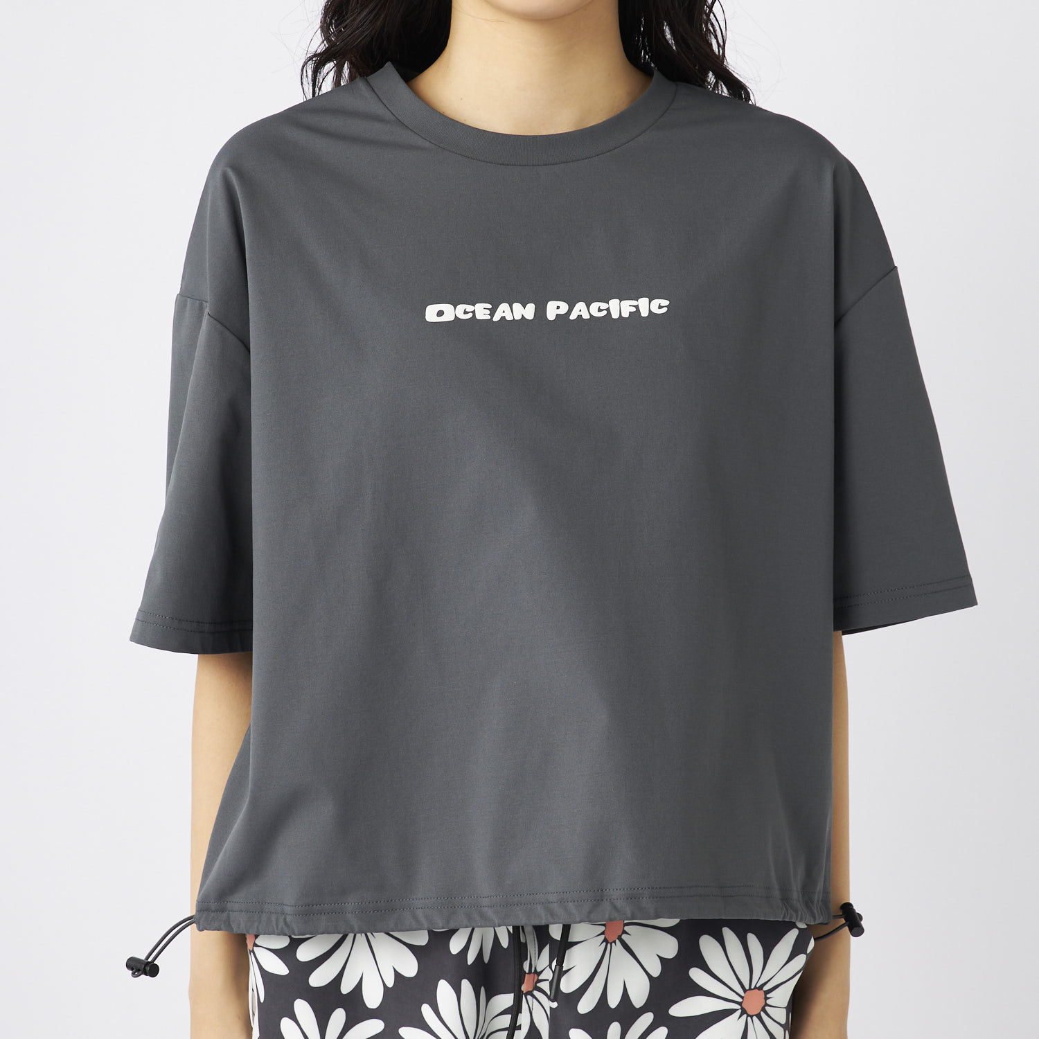 オーシャンパシフィック / OCEAN PACIFIC（オーシャンパシフィック） | 半袖ＵＶＴシャツ / チャコールグレー 525463-CGY 半袖ＵＶＴシャツ レディース 