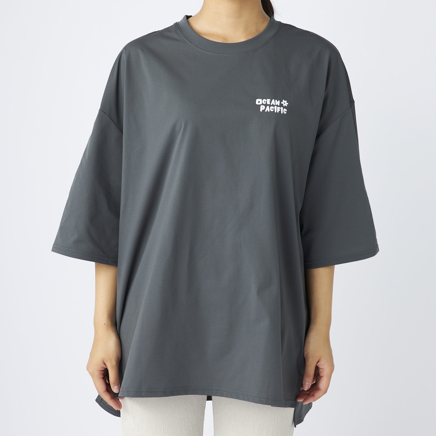 オーシャンパシフィック / OCEAN PACIFIC（オーシャンパシフィック） | 半袖ＵＶＴシャツ / チャコールグレー 525468-CGY 半袖ＵＶＴシャツ レディース 