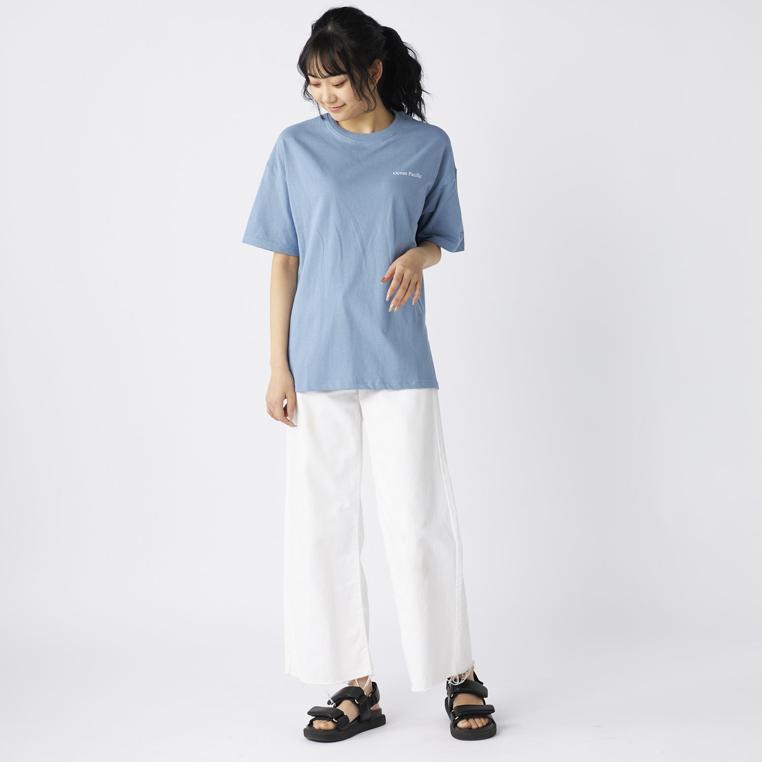 オーシャンパシフィック / OCEAN PACIFIC（オーシャンパシフィック） | 半袖Ｔシャツ / サックス 525513-SAX 半袖Ｔシャツ レディース 