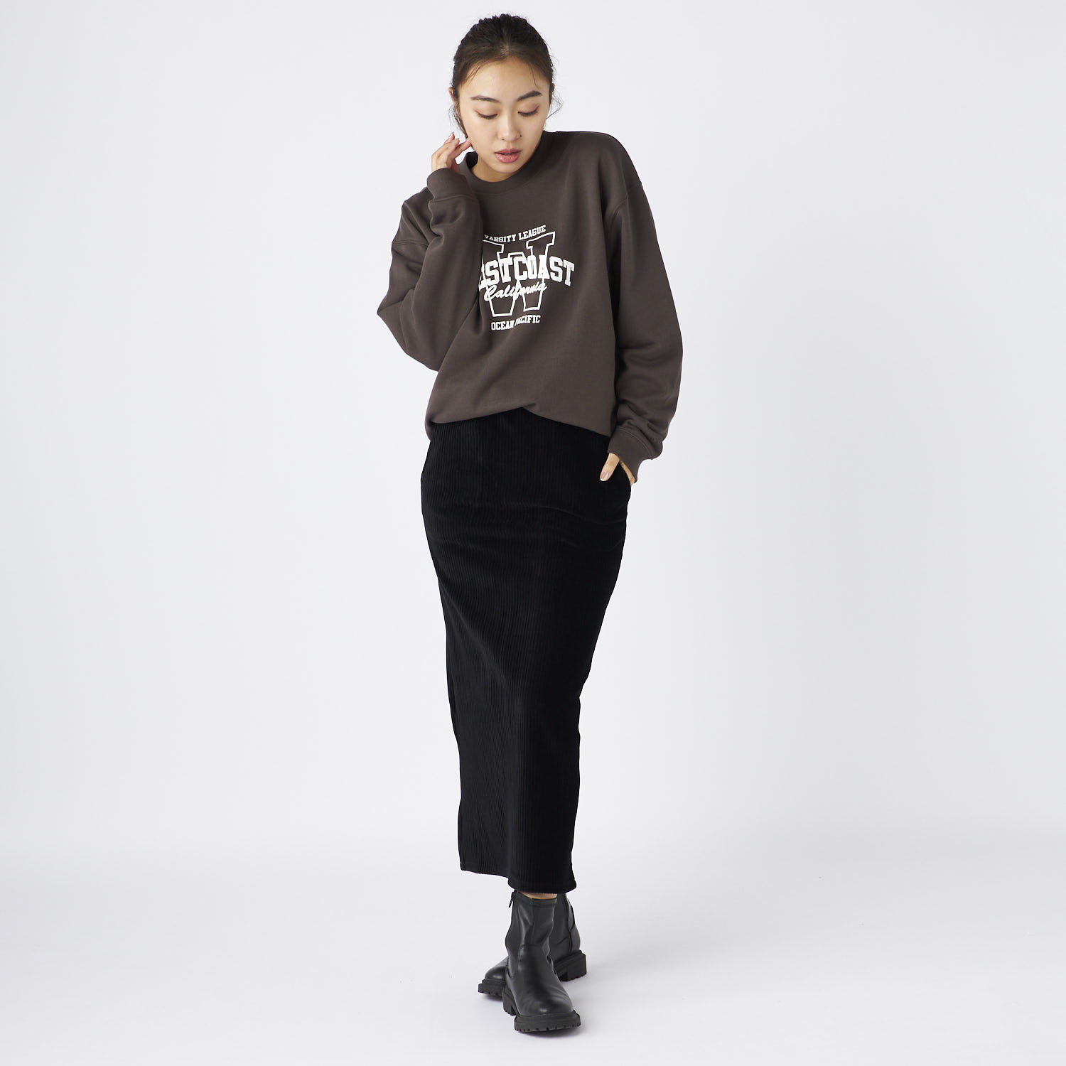 オーシャンパシフィック / OCEAN PACIFIC（オーシャンパシフィック） | スウェット / チャコールグレー 554006-CGY トップス レディース 