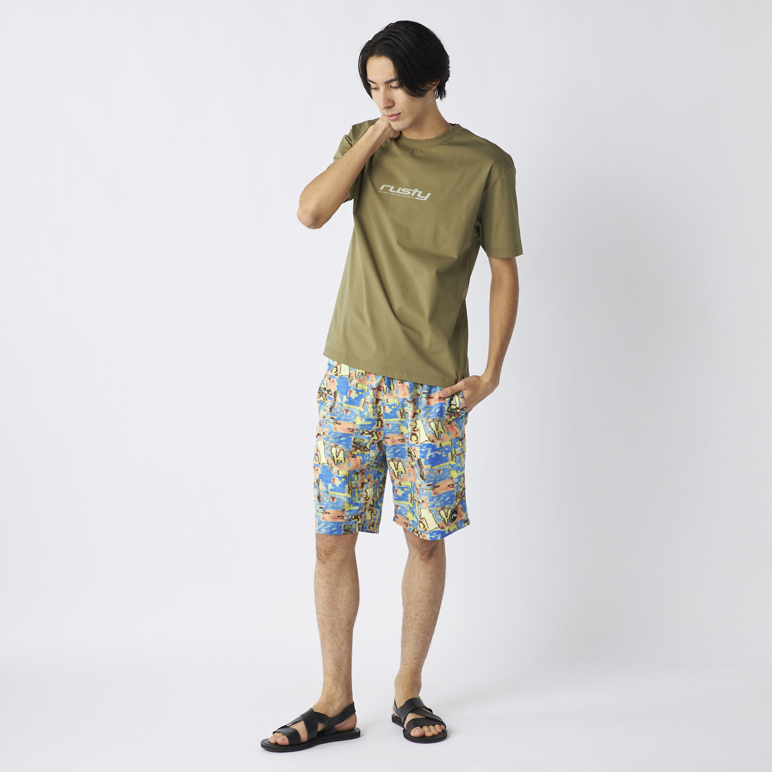 ラスティ / RUSTY（ラスティ） | 半袖ＵＶＴシャツ / カーキ 915464-KH 半袖ＵＶＴシャツ メンズ 