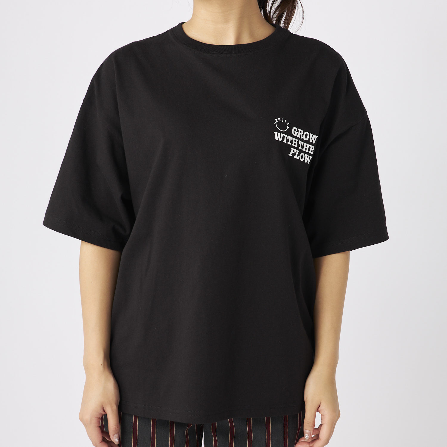 ラスティ / RUSTY（ラスティ） | 半袖Ｔシャツ / ブラック 925502-BK 半袖Ｔシャツ レディース