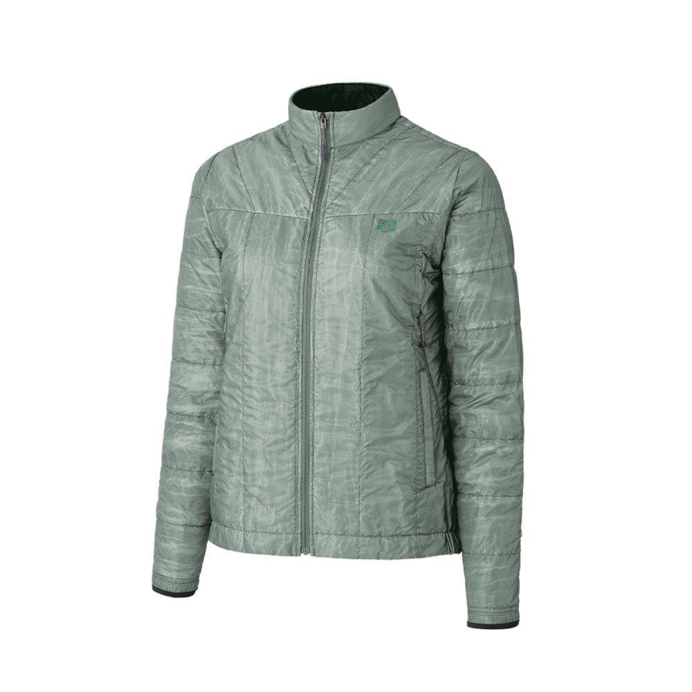 レディース ポリゴンULジャケット / ライトセージ FIW0311 [25FW] 【ファイントラックステッカープレゼント】