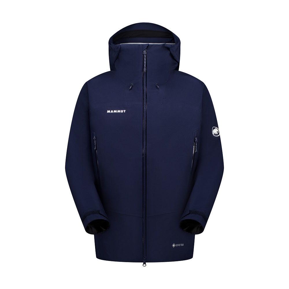 【クリアランス】 アルパイン ガイド ハードシェル フーデッド ジャケット AFメン / marine Alpine Guide HS HJk AF M 1010-31330 ［25SS］|マムート / MAMMUT