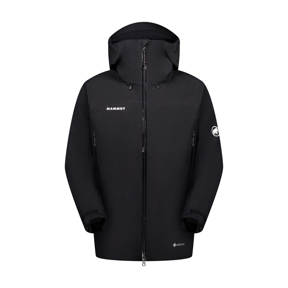 アルパインガイドハードシェルフーデッドジャケットAFメン / bk Alpine Guide HS Hooded Jacket AF M 1010-31331 [25FW] 【マムートポーチCP】|マムート / MAMMUT