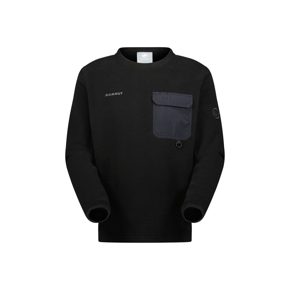 ムーンストーンハイブリッドミッドレイヤークルーネックAF / black Moonstone Hybrid ML Crew Neck AF 1014-05840 [25FW]|マムート / MAMMUT