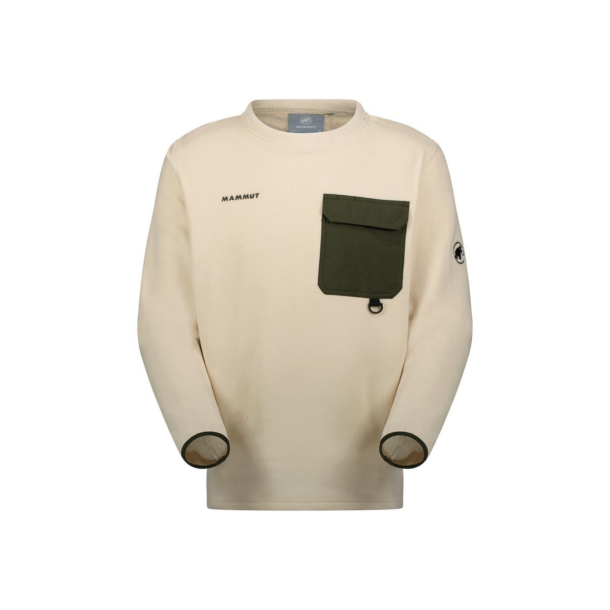 マムート / MAMMUT（マムート） | ムーンストーンハイブリッドミッドレイヤークルーネックAF / oatmeal-dark marsh Moonstone Hybrid ML Crew Neck AF 1014-05840 [25FW]