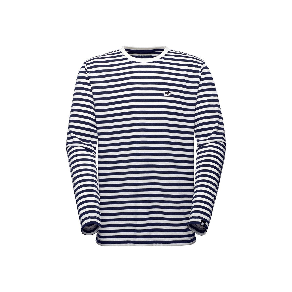 マムート / MAMMUT（マムート） | マムートストライプロングスリーブ AF / marine-white Mammut Stripe Longsleeve AF 1016-01820 [25FW]